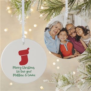 Choose Your Icon Personalized Ornament- 3.75 Matte - 2 Sided - 38235-2L