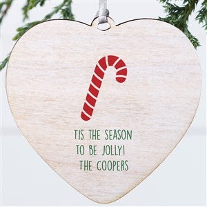 Choose Your Icon Personalized Heart Ornament- 4" Wood - 1 Sided - 38236-1W