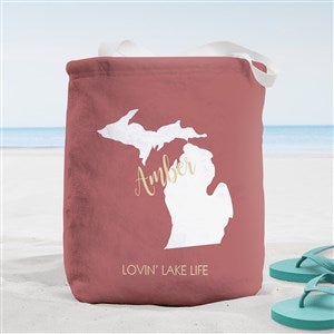 State Pride Personalized Beach Bag- Small - 38251-S