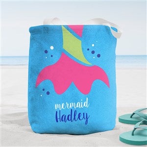 Mermaid Life Personalized Beach Bag- Small - 38261-S