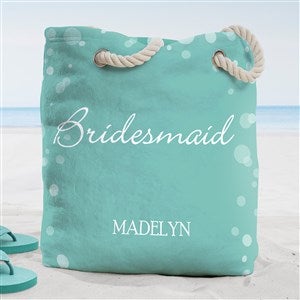 Bridal Brigade Personalized Beach Bag- Large - 38287-L
