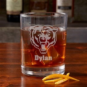 NFL Chicago Bears Engraved Old Fashioned Whiskey Glass - 38307