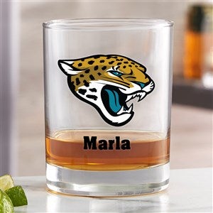 NFL Jacksonville Jaguars Printed Whiskey Glass - 38354