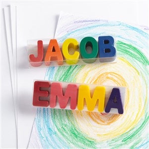 Rainbow Name Personalized Crayons - 3-5 Letters - 38398D-S