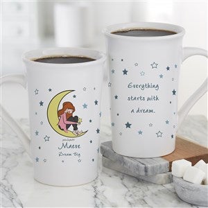 Dream Big philoSophies® Personalized Latte Mug 16oz.- White - 38416-U