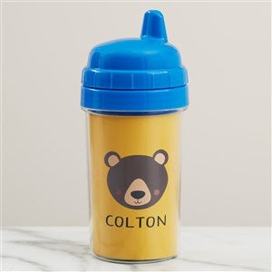 Animal Pals Personalized 10 oz. Sippy Cup- Blue - 38467-B