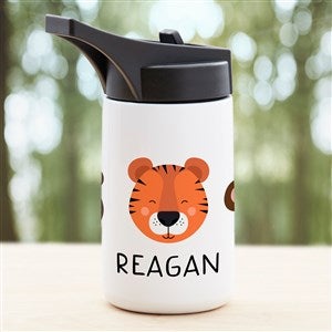 Animal Pals Personalized Double-Wall Vacuum Insulated 14 oz. Water Bottle - 38470-S