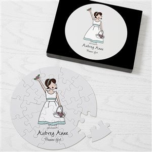 Flower Girl philoSophies® Personalized 26 Pc Puzzle - 38537-26