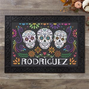 Day of the Dead Personalized Doormat- 18x27 - 38550-S