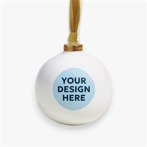 Corporate Logo Personalized Ball Ornament - 38579