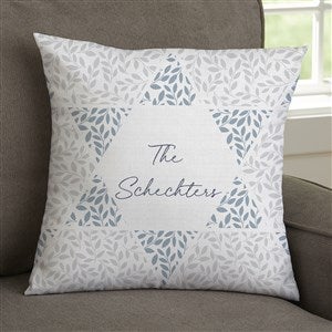 Spirit of Hanukkah Personalized 14 Throw Pillow - 38581-S