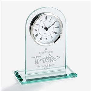 Our Love Is Timeless Personalized Clock - 38649