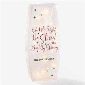 All Is Bright Personalized Christmas Large Frosted Tabletop Light - 38686-L