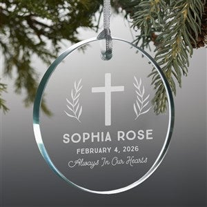 Loving Child Memorial Personalized Premium Ornament - 38702-P