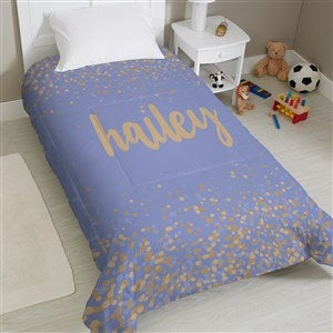 Sparkling Name Personalized Comforter - TwinXL 68x92 - 38712D-TXL