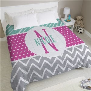 Yours Truly Personalized Comforter - King 104x88 - 38713D-K