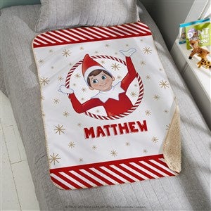 The Elf on the Shelf Personalized 30x40 Sherpa Blanket - 38715-SS