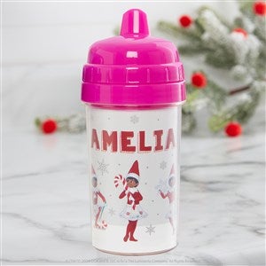 The Elf on the Shelf Personalized Toddler 10 oz. Sippy Cup- Pink - 38717-P