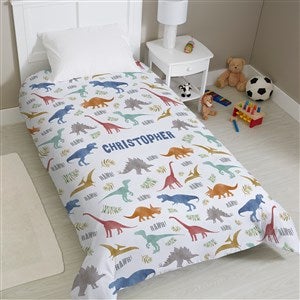 Dinosaur World Personalized Duvet Cover - TwinXL 68x92 - 38733D-TXL