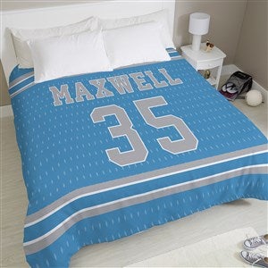 Sports Jersey Personalized Duvet Cover - King 104x88 - 38738D-K