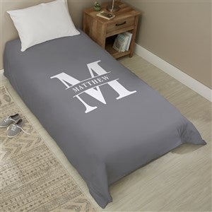 Lavish Last Name Personalized Duvet Cover - Twin 68x88 - 38742D-T