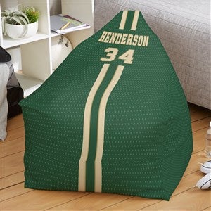 Sports Jersey Personalized Bean Bag Chair - 27x30x25 - 38746D