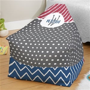 Yours Truly Personalized Bean Bag Chair - 27x30x25 - 38749D