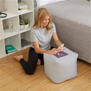 Custom Pattern Personalized Cube Ottoman - Small 13 - 38775D-S