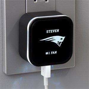 NFL New England Patriots Personalized LED Triple Port USB - 38907