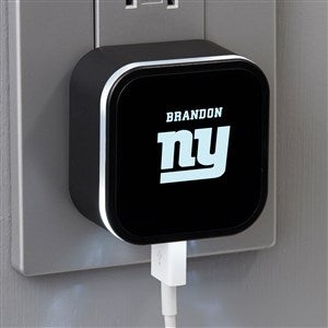 NFL New York Giants Personalized LED Triple Port USB - 38910