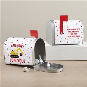 I Dig You Personalized Valentine's Day Treat Mailbox - 38920