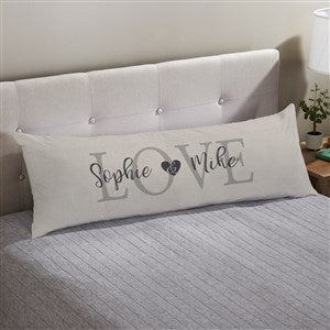 Elegant Couple Personalized Body Pillow - 38947D