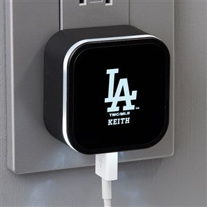 MLB Los Angeles Dodgers Personalized LED Triple Port USB - 38948