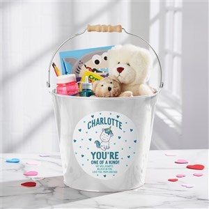 You're One of A Kind Personalized Valentine's Day Large Treat Bucket- White - 38990-L