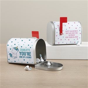 Youre One of A Kind Personalized Valentines Day Treat Mailbox - 38991