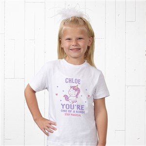 Youre One of A Kind Personalized Valentines Day Hanes® Kids T-Shirt - 38994-YCT