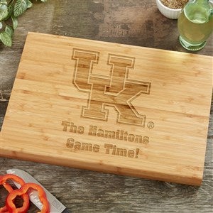 NCAA Kentucky Wildcats Personalized Bamboo Cutting Board- 10x14 - 39002