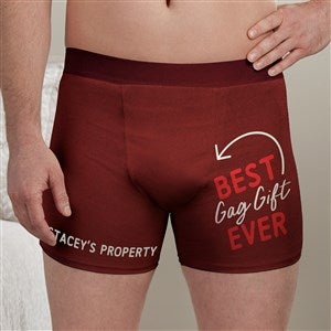 Best Gag Gift Personalized Boxer Shorts