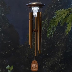 Forever My…Memorial Personalized Solar Wind Chime - 39130