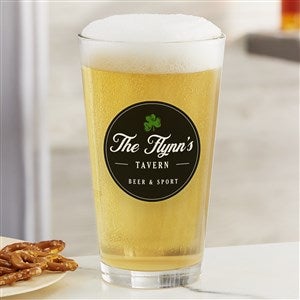 Irish Home Personalized 16oz. Pint Glass - 39153-G