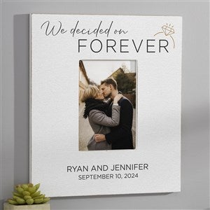 Were Engaged Personalized Frame- 5x7 Vertical Wall - 39230-WV
