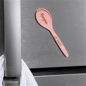 Best Chef Personalized Wood Magnet- Pink Stain - 39261-P