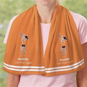 philoSophies® Basketball Personalized Cooling Towel - 39286