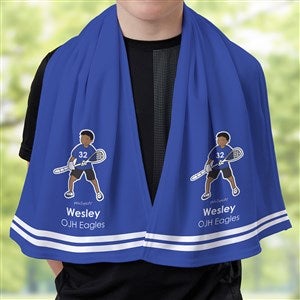 philoSophies® Lacrosse Personalized Cooling Towel - 39289