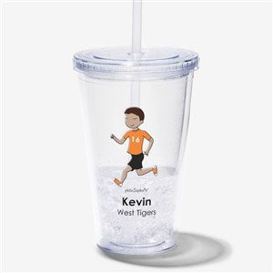 philoSophies® Cross Country Personalized Acrylic Insulated Tumbler - 39299
