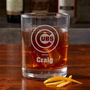 MLB Chicago Cubs Engraved Old Fashioned Whiskey Glass - 39326