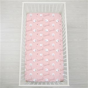 Baby Sheep Personalized Crib Sheet - 39331