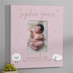 Baby Sheep Personalized 5x7 Wall Frame - Vertical - 39334-WV