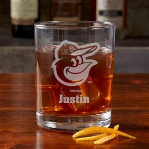MLB Baltimore Orioles Engraved Old Fashioned Whiskey Glass - 39344