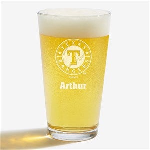 MLB Texas Rangers Personalized 16 oz. Pint Glass - 39346-PG